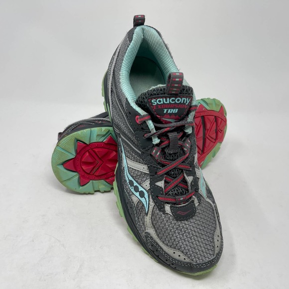 Saucony Excursion TR8 Women's Sz 8 Gray Running Shoes 824:J.8.2 - Picture 8 of 12